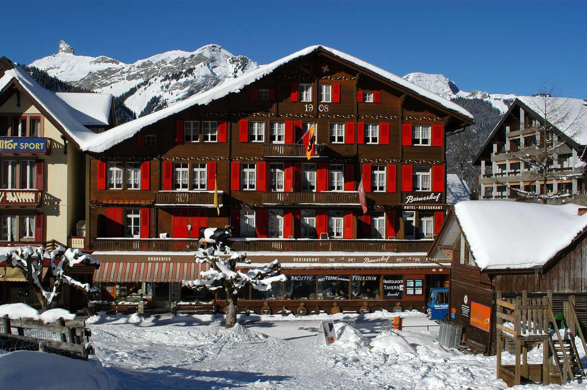 Swiss Lodge Hotel Bernerhof Wengen Exterior photo